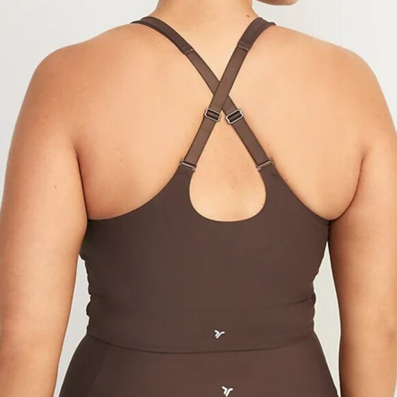 Host Pick! ❤️ Light Support PowerSoft Adjustable Longline Sports Bra - Picture 1 of 4